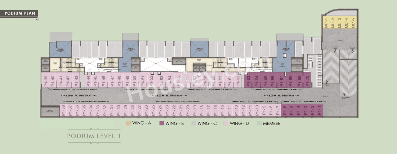 Nicco Vanashri Floor plan 1