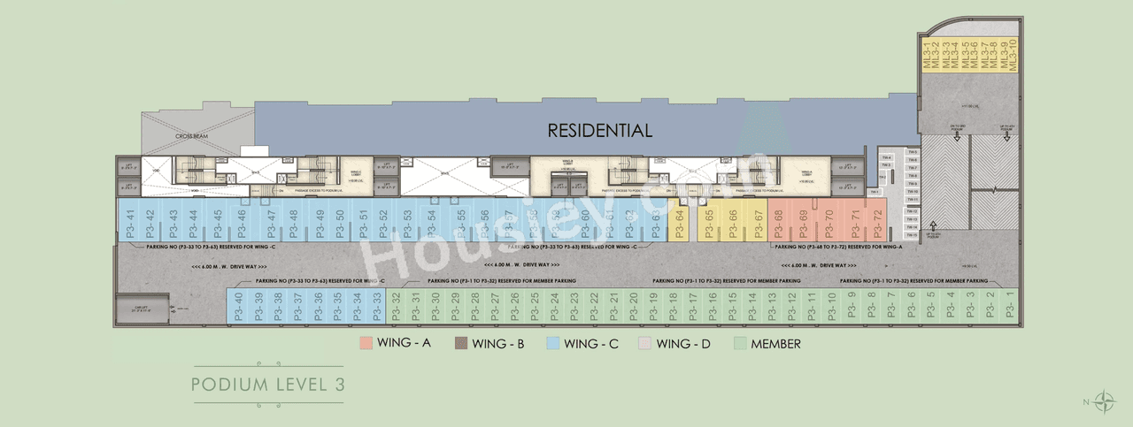 Nicco Vanashri Floor plan 3
