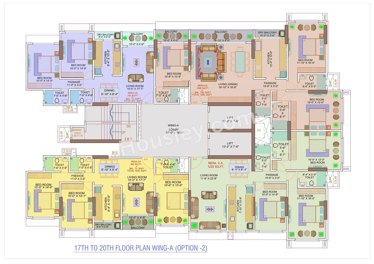 Nicco Vanashri Floor plan 2