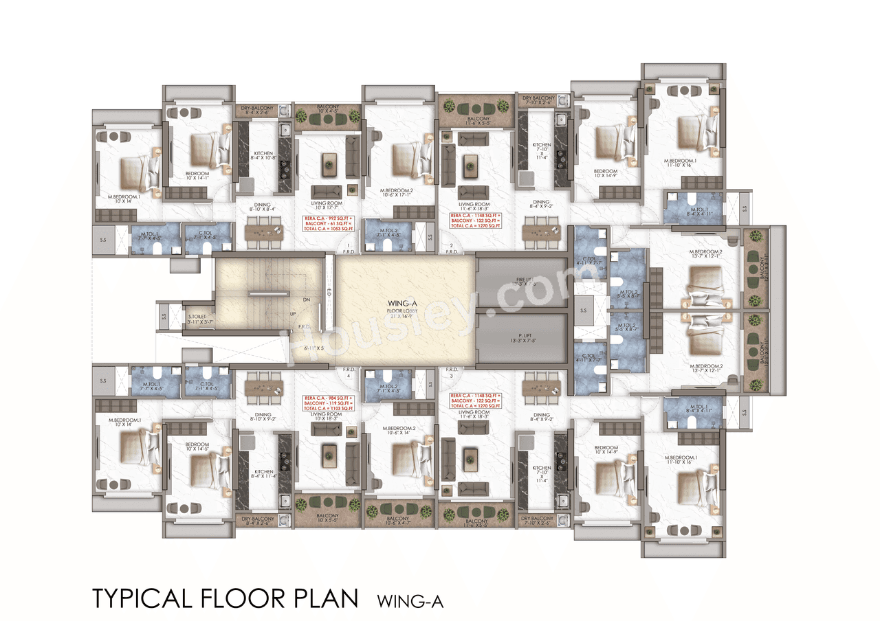 Nicco Vanashri Floor plan 3