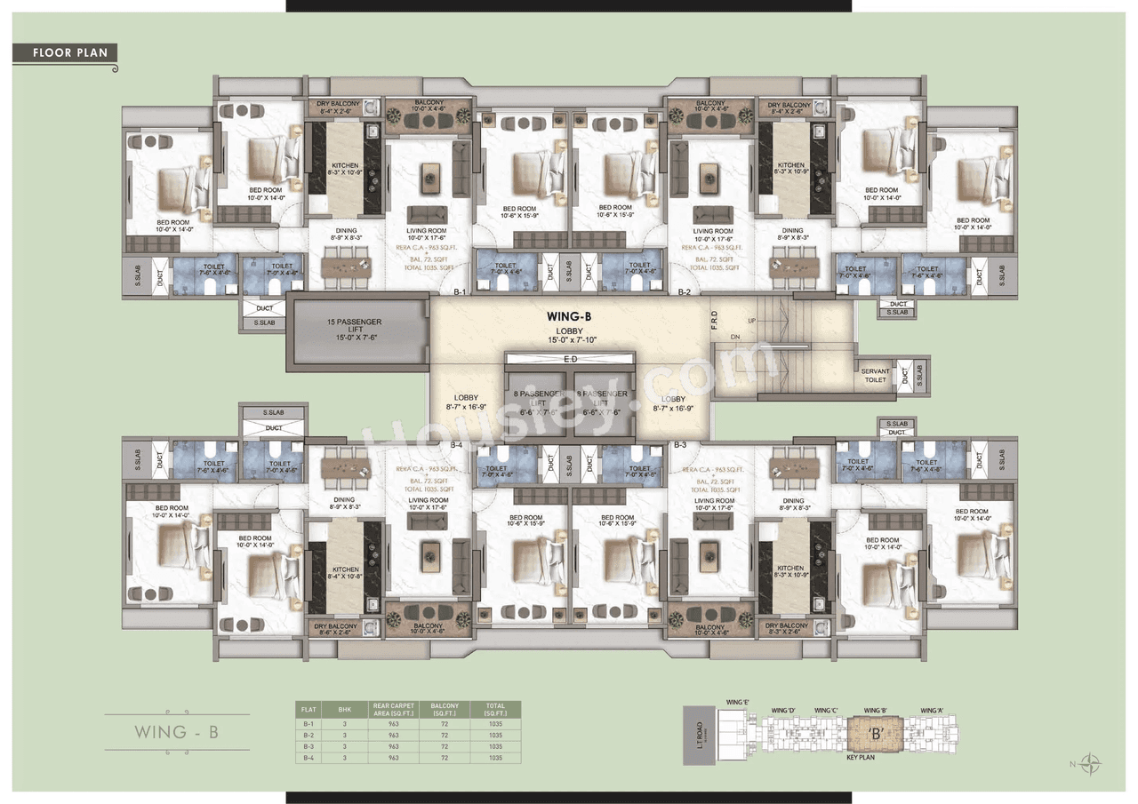 Nicco Vanashri Floor plan 4
