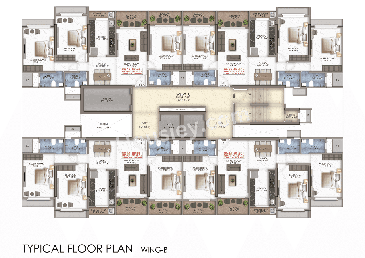 Nicco Vanashri Floor plan 5