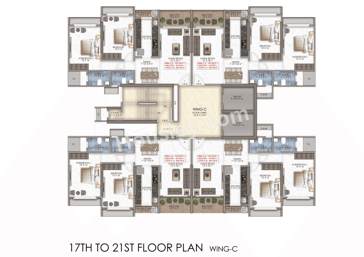 Nicco Vanashri Floor plan 7