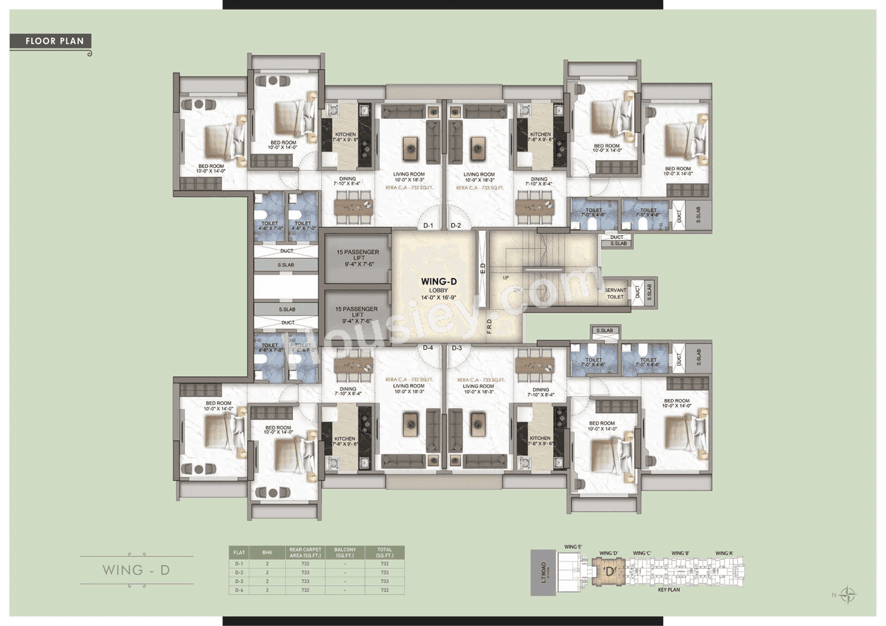 Nicco Vanashri Floor plan 8