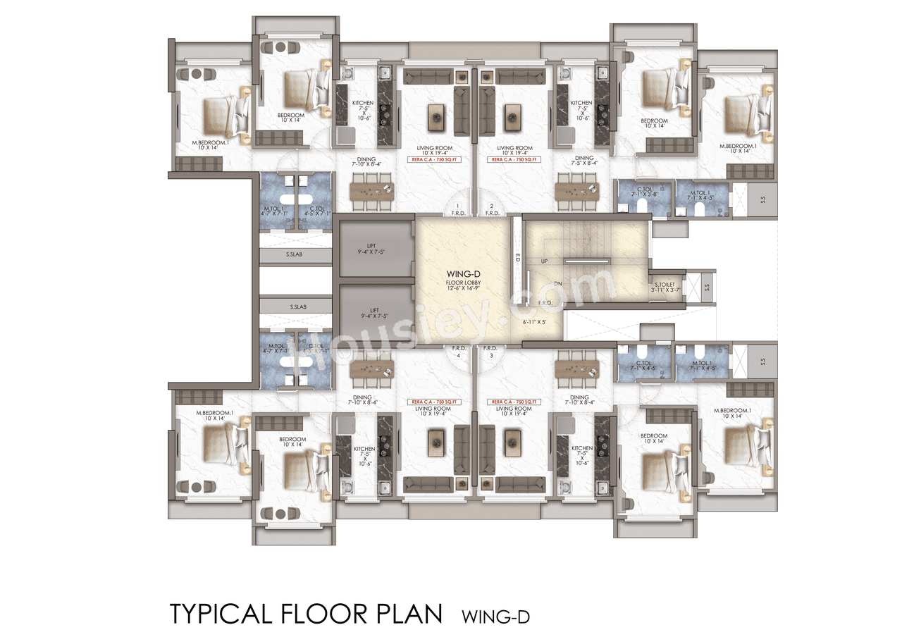 Nicco Vanashri Floor plan 10