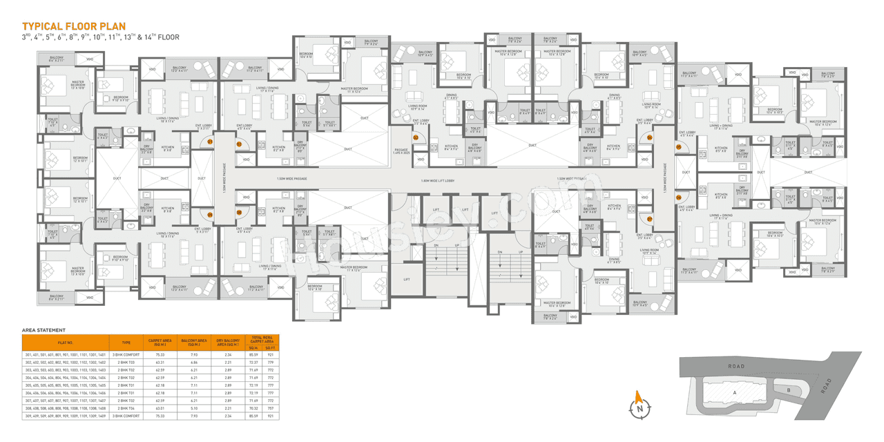 Nirman Serenopolis Floor plan 3