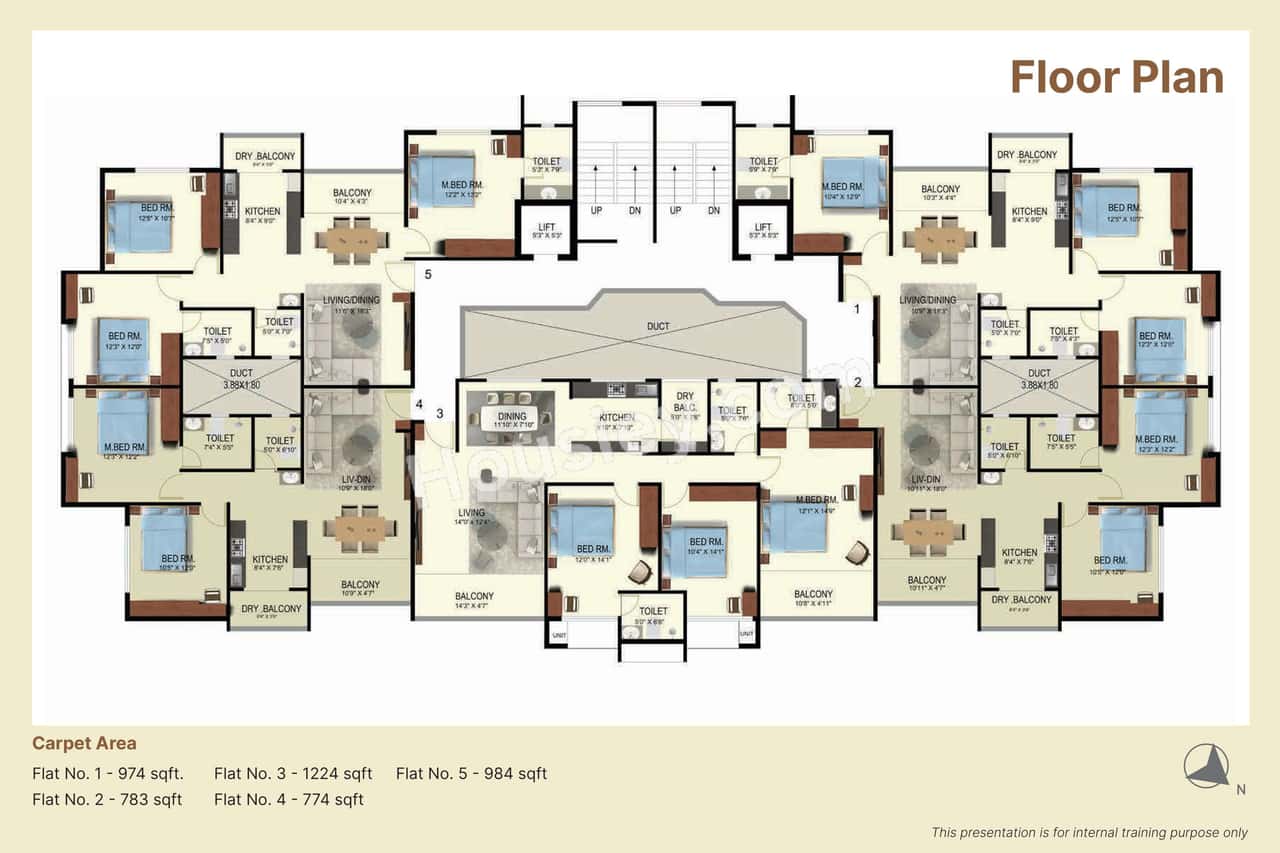 Nirmitee Serenora Floor Plan