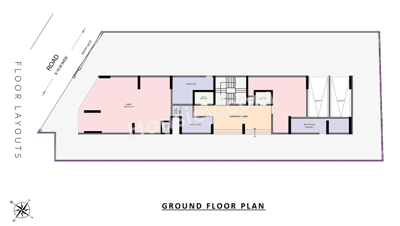 Nirvaana Crown Floor plan 1
