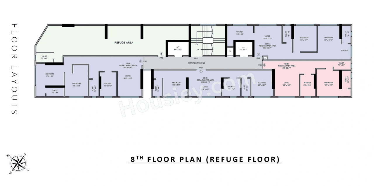Nirvaana Crown Floor plan 2