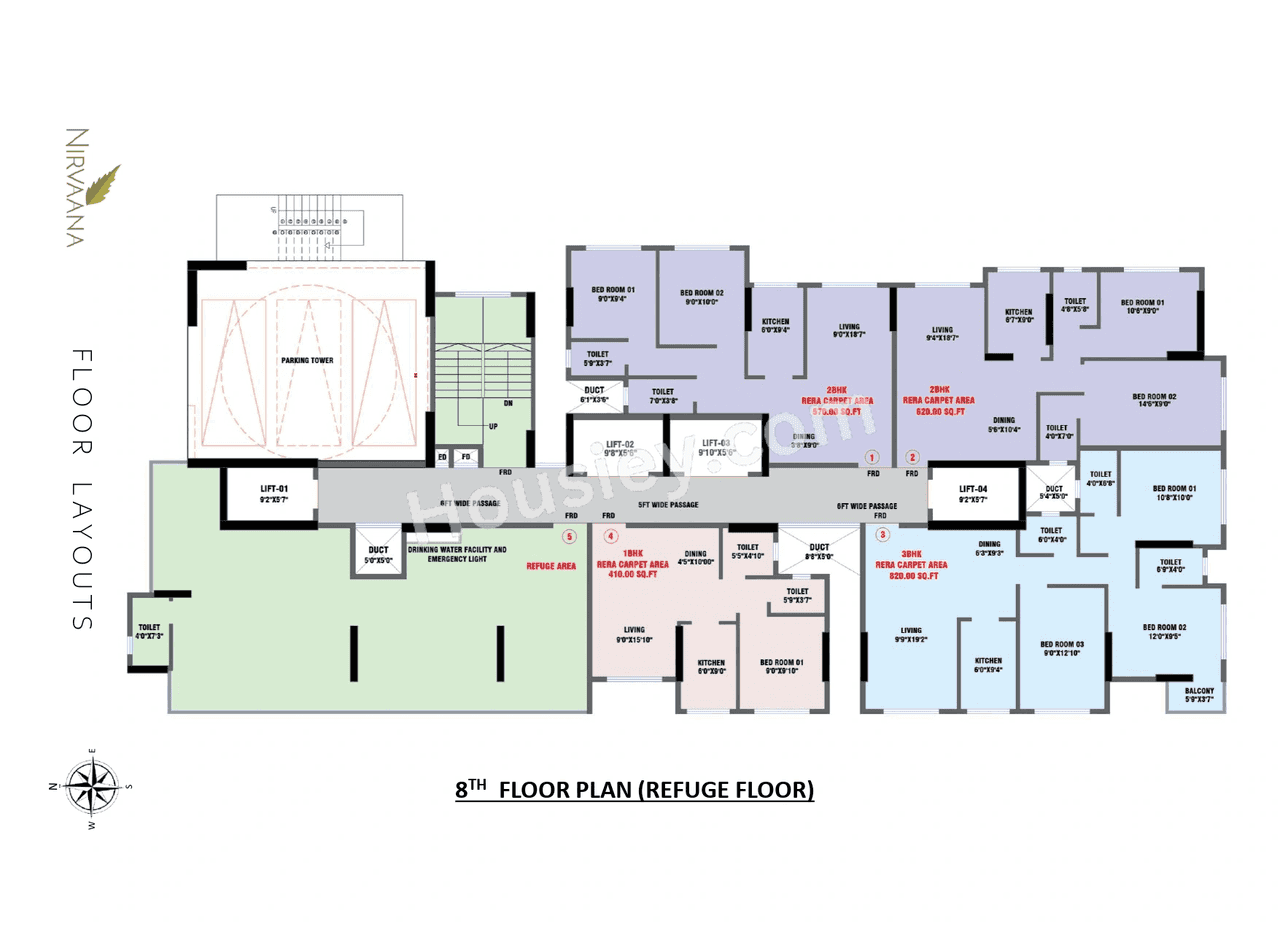 Nirvaana Emerald Floor plan 3