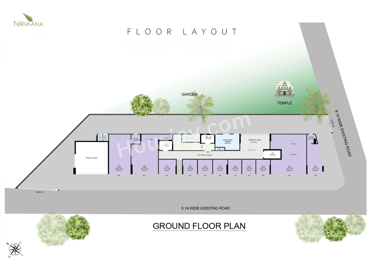Nirvaana Pride Floor plan 3