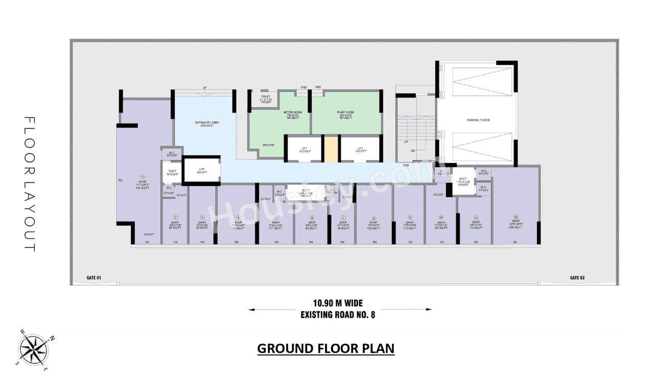 Nirvaana Solitaire Floor plan 1
