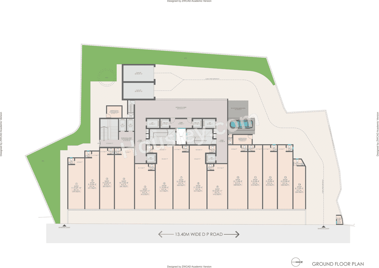Nutan Dahisar Floor plan 1
