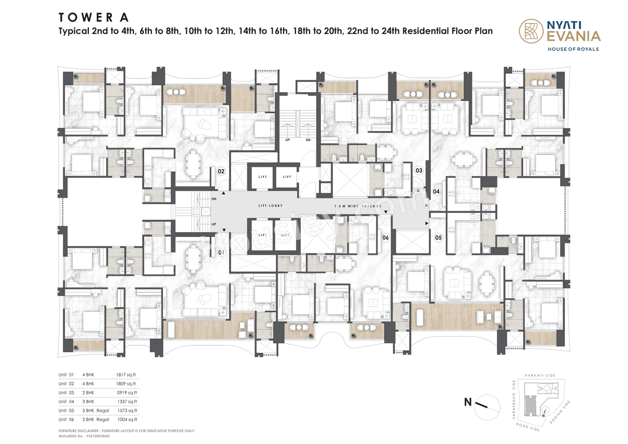 Nyati Evania Floor plan 2
