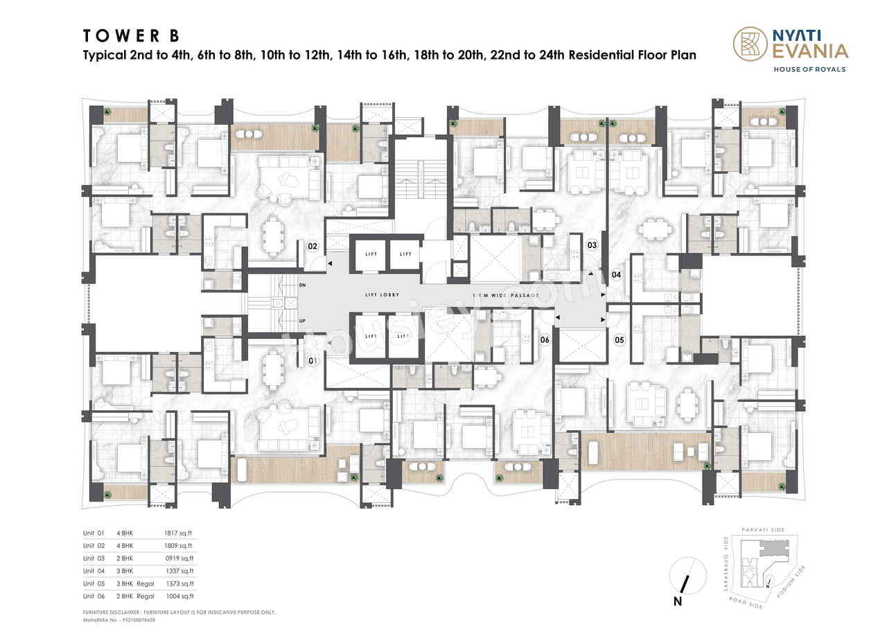 Nyati Evania Floor plan 4