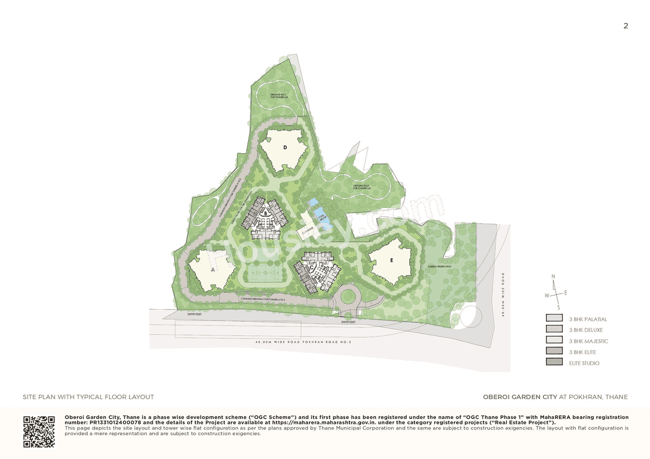 Oberoi Garden City Floor plan 2