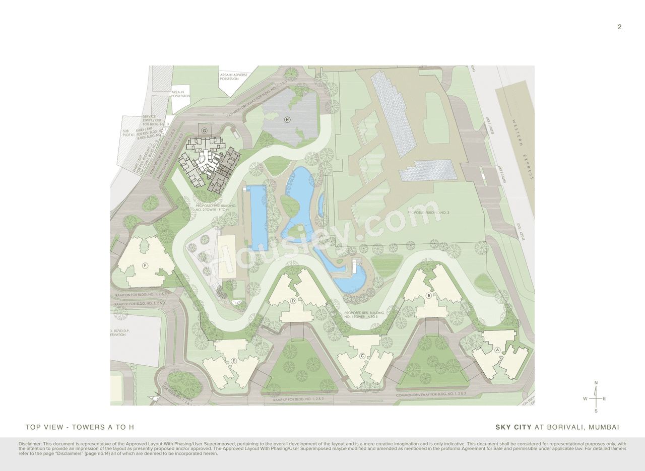 Oberoi Sky City Floor plan 4