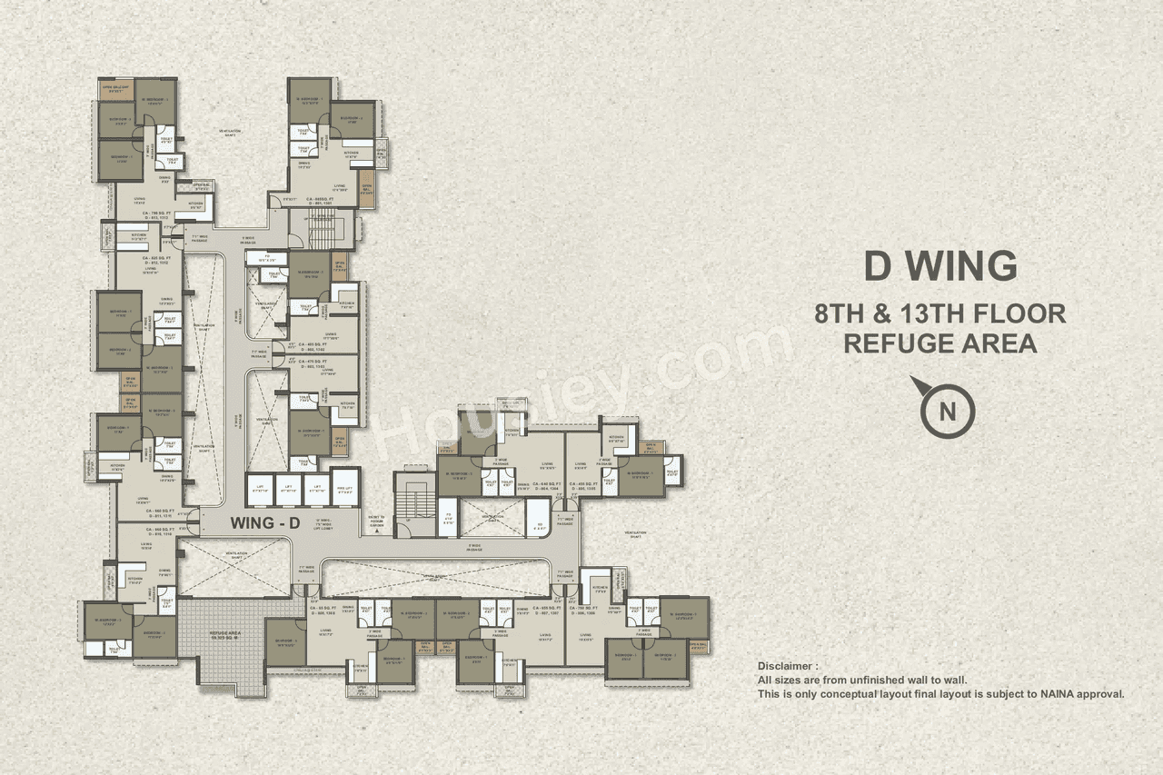 Olive Sector Green Floor plan 4