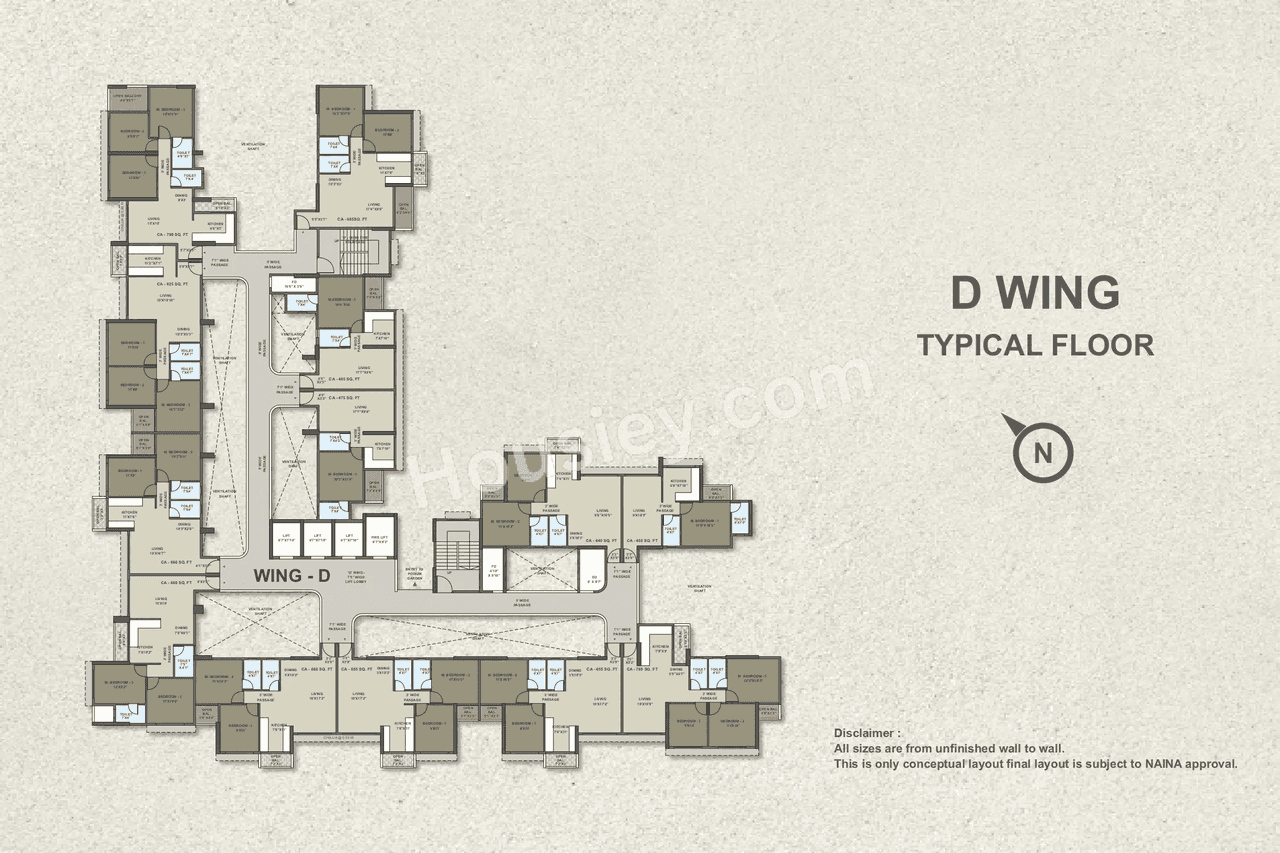 Olive Sector Green Floor plan 6