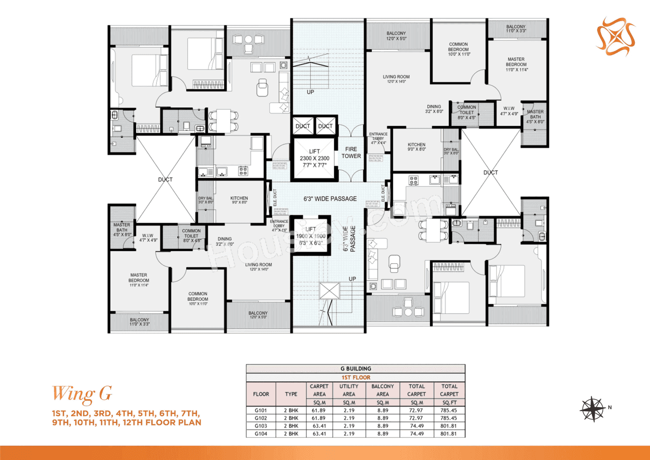 Om Mangalam Samruddhi Floor plan 9