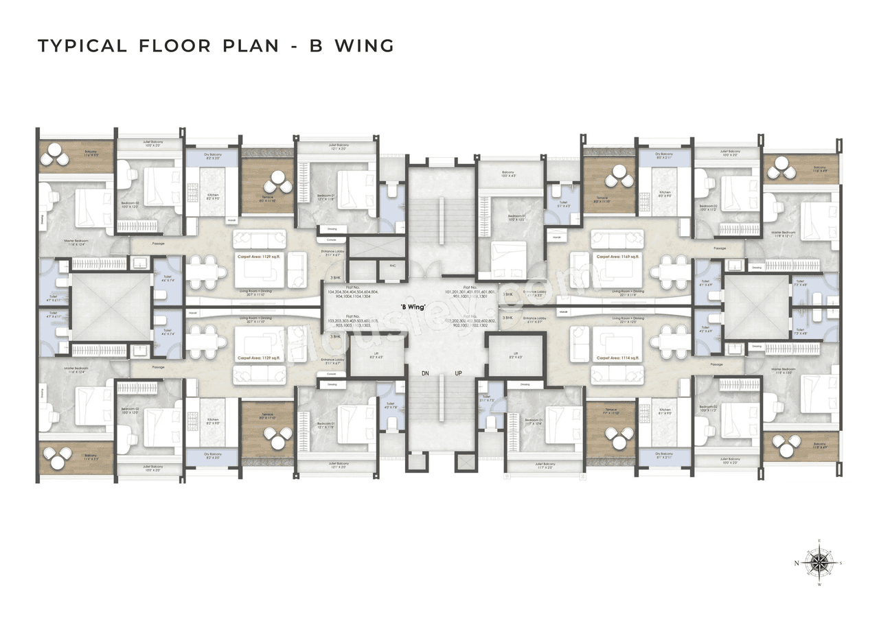 Om Sky Stories Floor plan 2