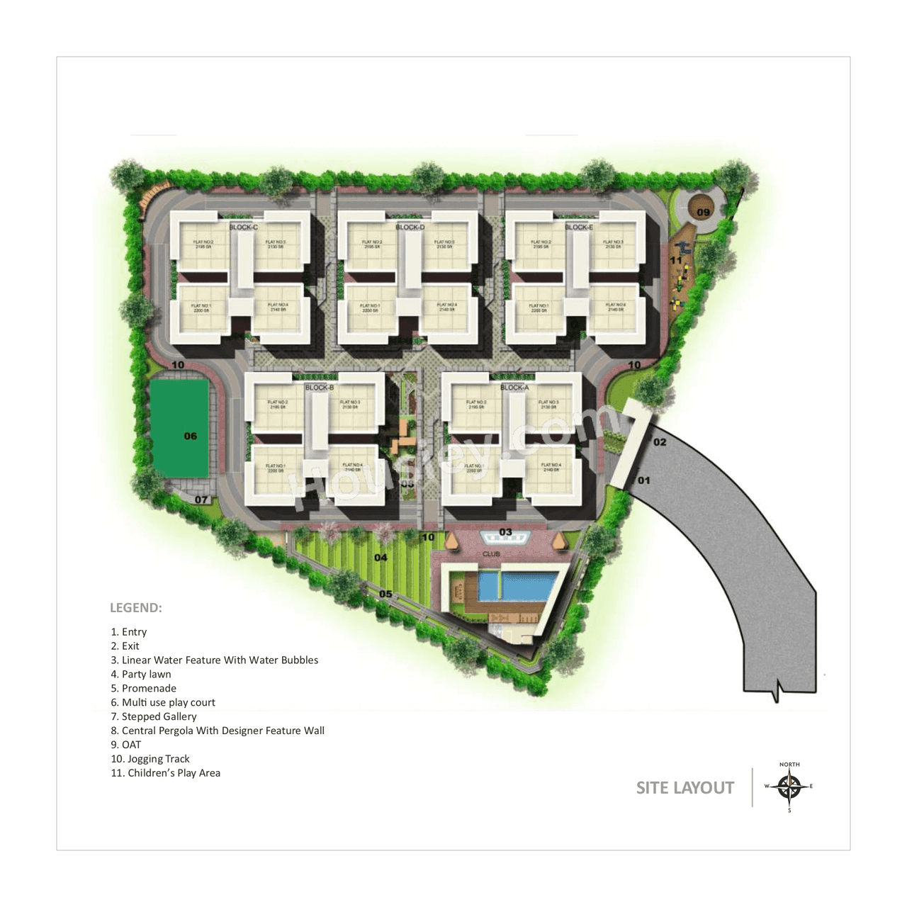 Om Sree Brilliance Master Plan