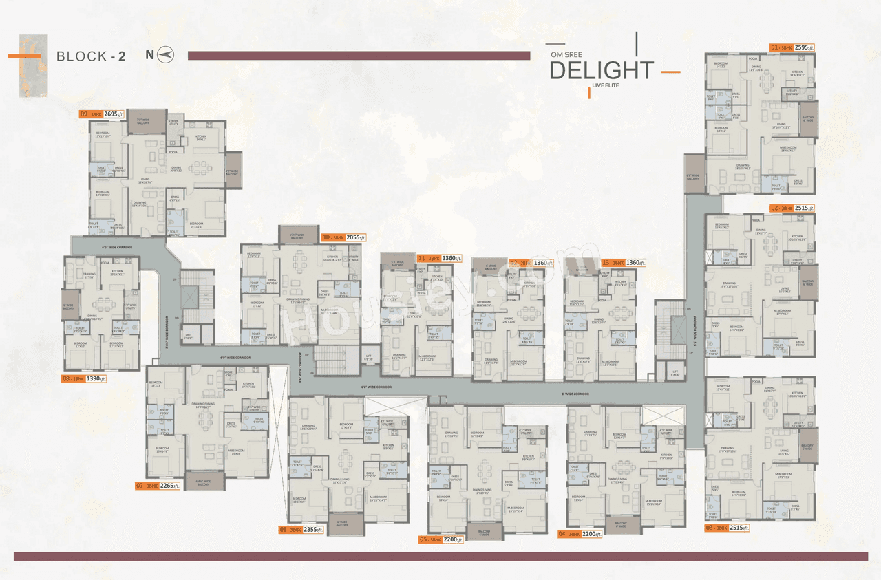 Om Sree Delight Floor plan 2
