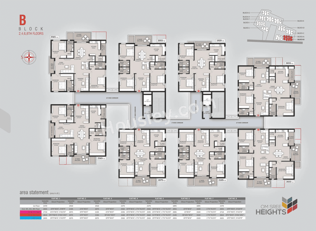 Om Sree Heights Floor plan 2