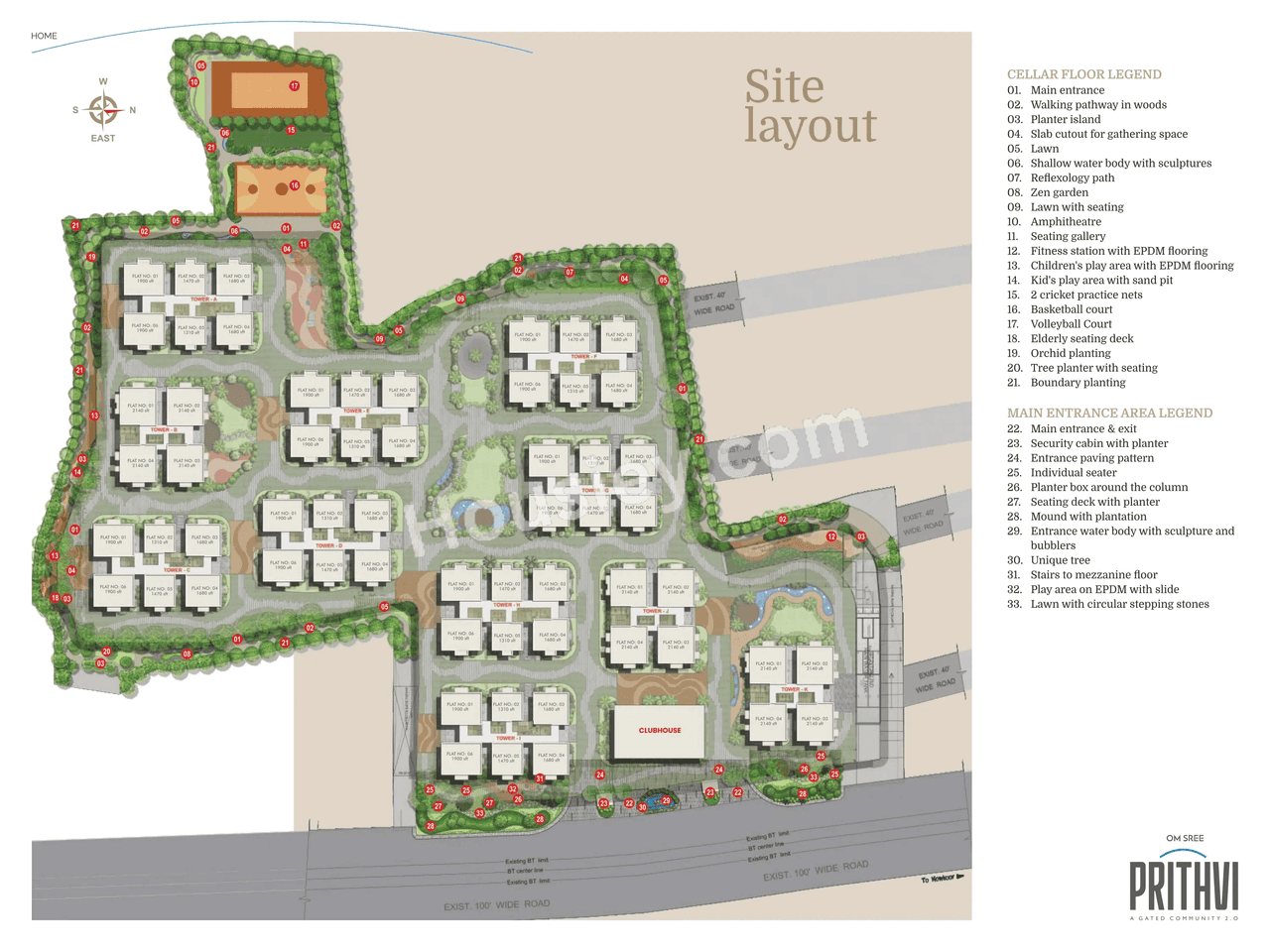 Om Sree Prithvi Floor plan 1