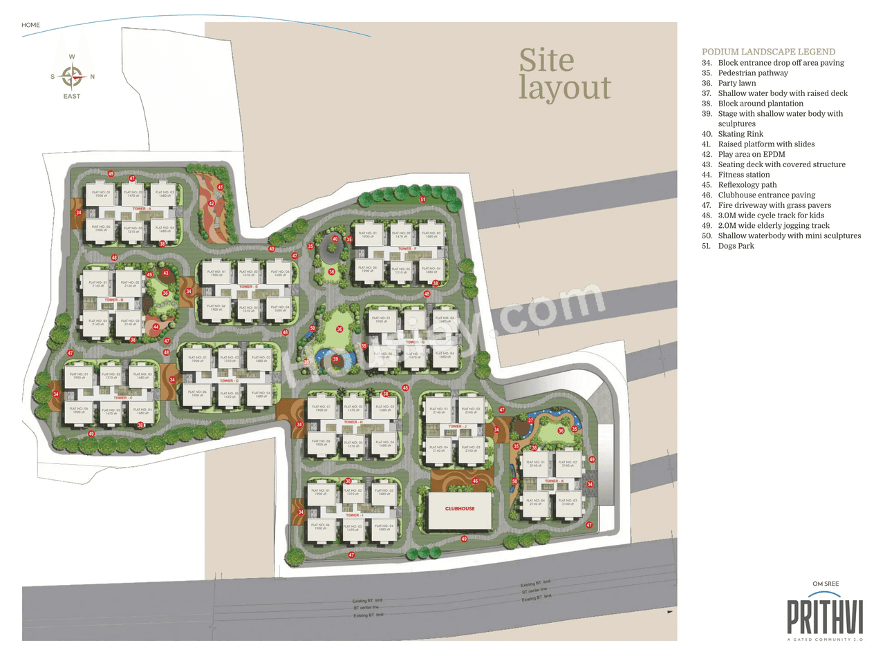 Om Sree Prithvi Floor plan 2