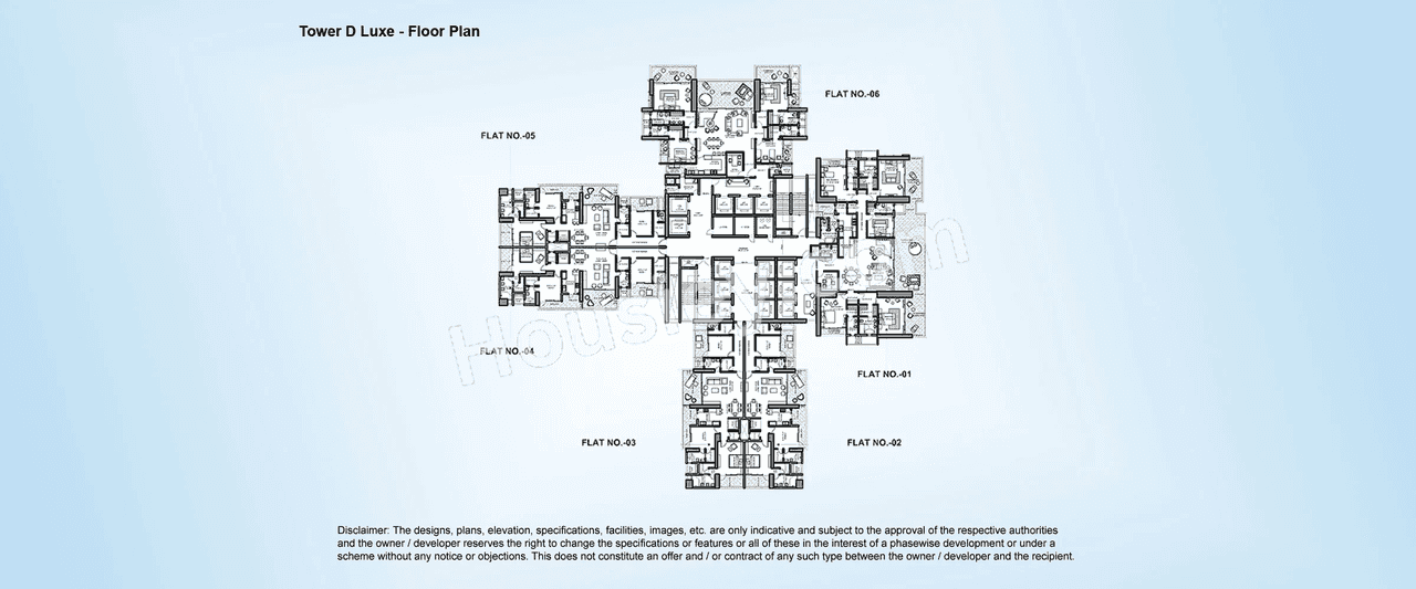 Omkar Alta Monte Floor plan 2