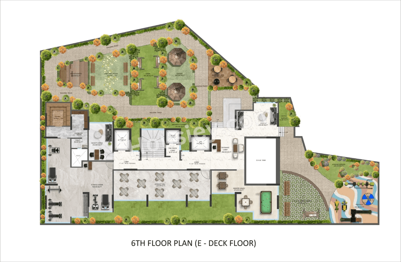 Omnetra Vrindavan Floor plan 2