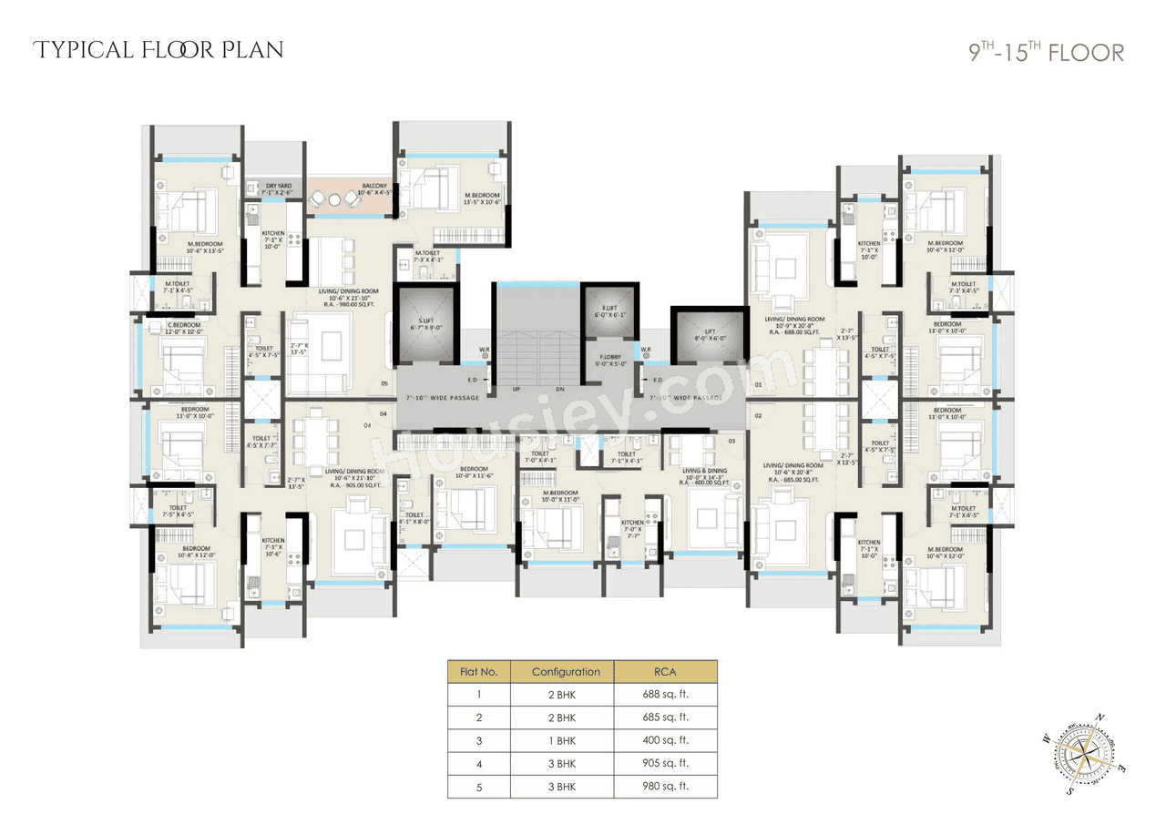 Omnetra Vrindavan Floor plan 1
