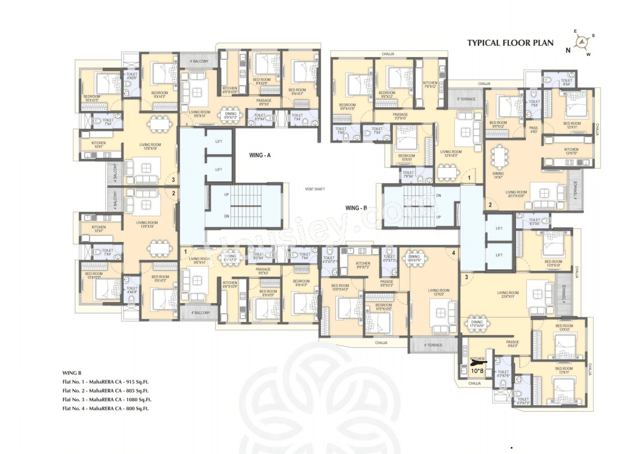 Omsai Deepjyoti Floor plan 1