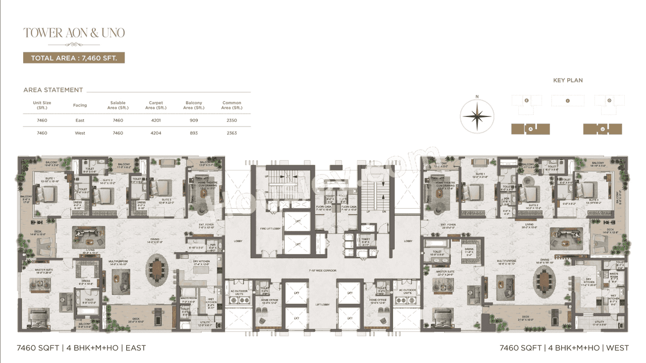 One by MSN Floor plan 1