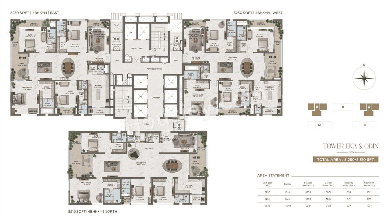 One by MSN Floor plan 3