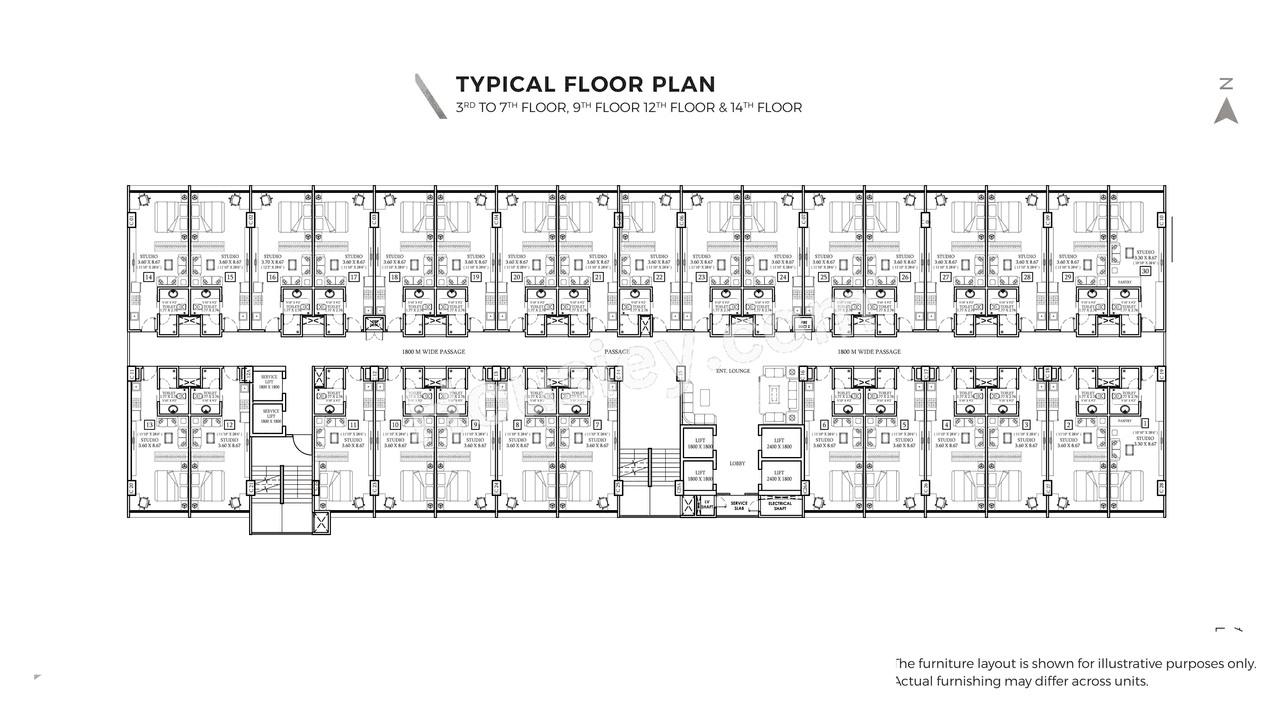 ONE Suites Floor Plan