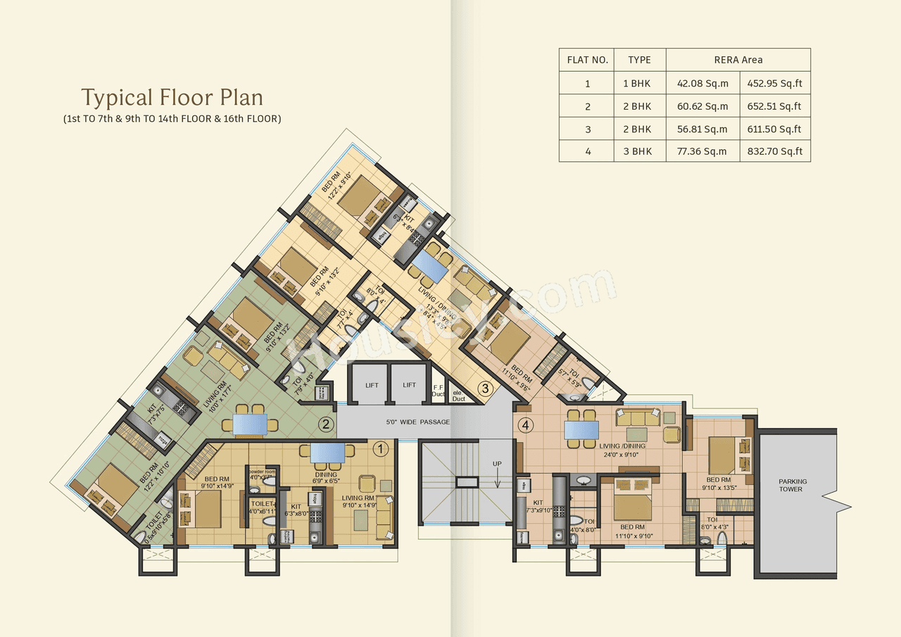 Orient Regency Floor Plan