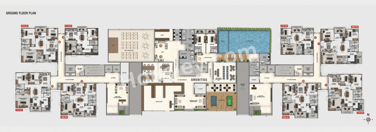 Origin Amogha Floor plan 2