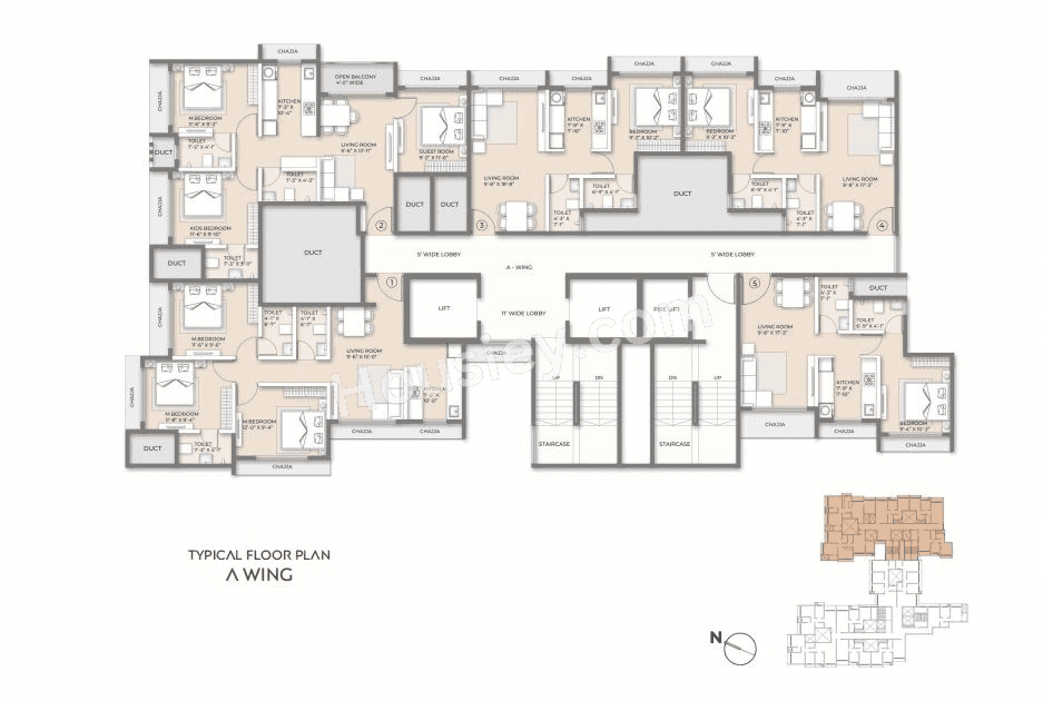 Ornate Serenity Floor plan 4