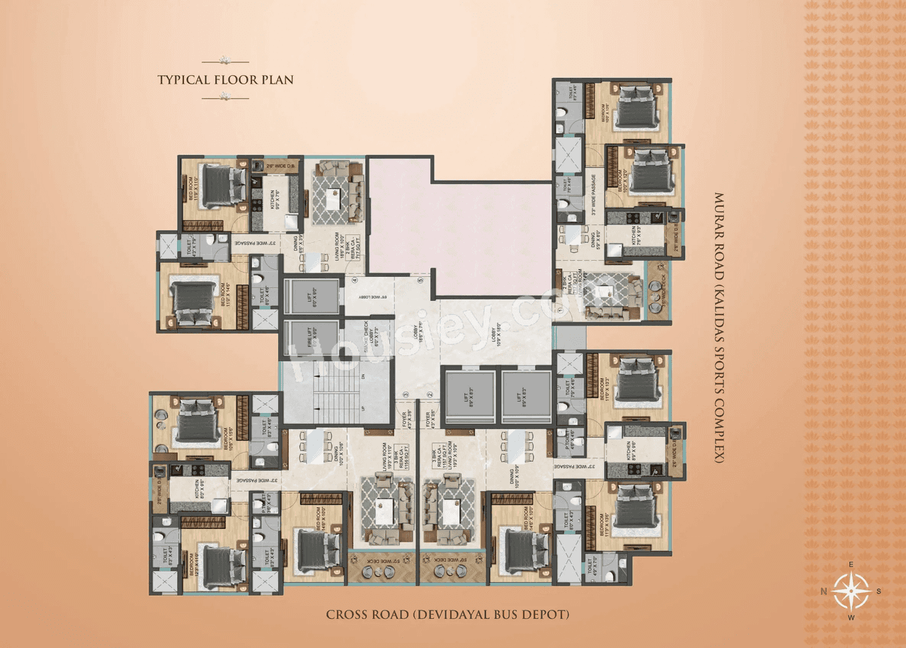 Oscar Om Girnar Floor plan 2