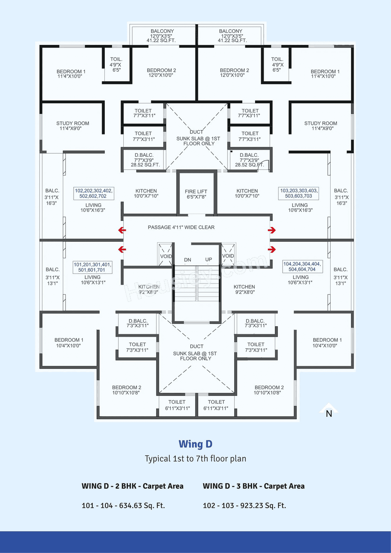 Oshan Vivara Floor Plan