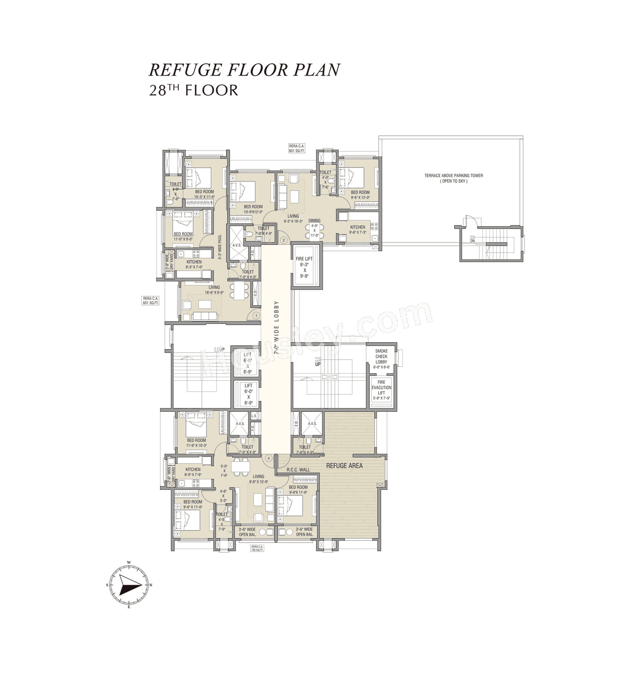 Oxford Navrang Atlantis Floor plan 4