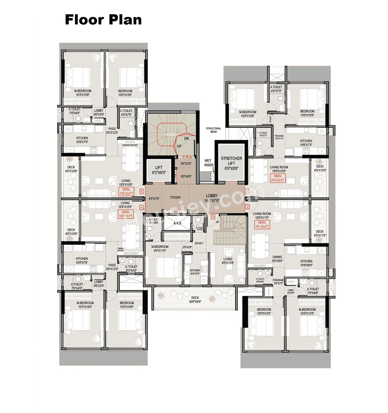 Oxford Navrang Laxmi Floor Plan