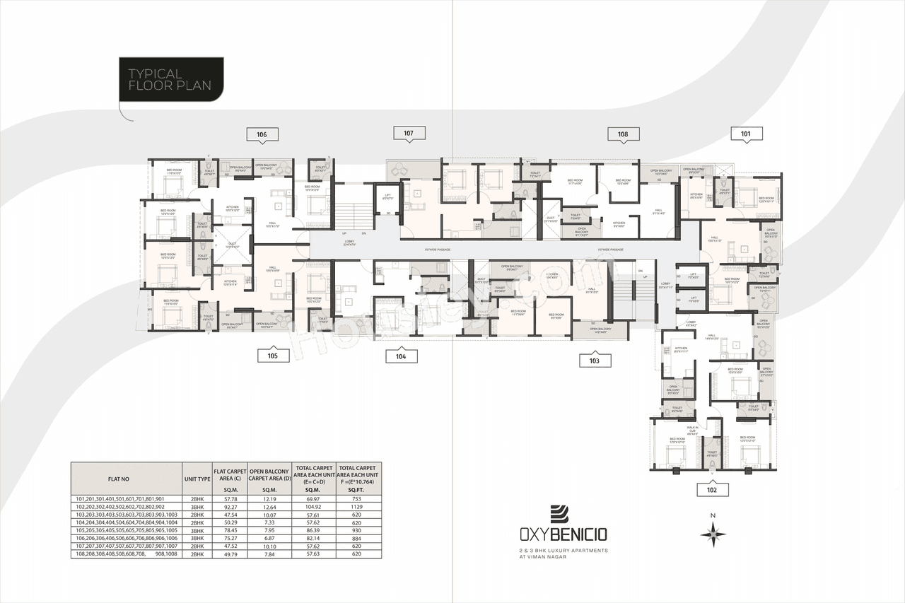 Oxy Benicio Floor Plan