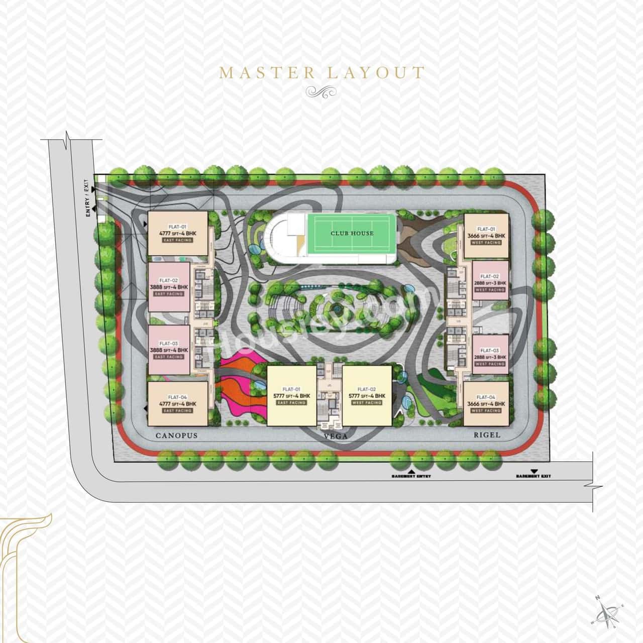 P Mangatram The Trilight Floor plan 1
