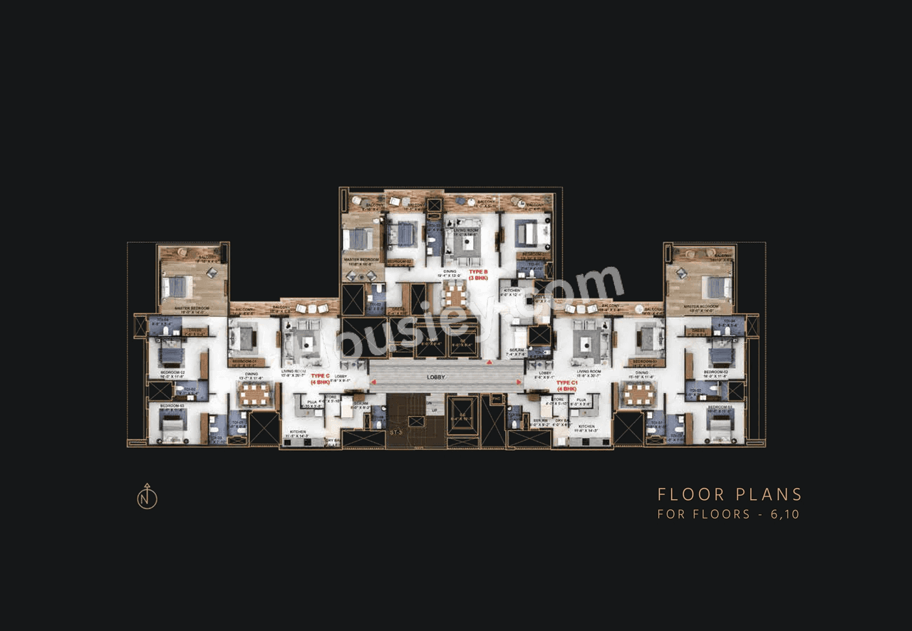 Pacifica Hamilton Floor plan 2