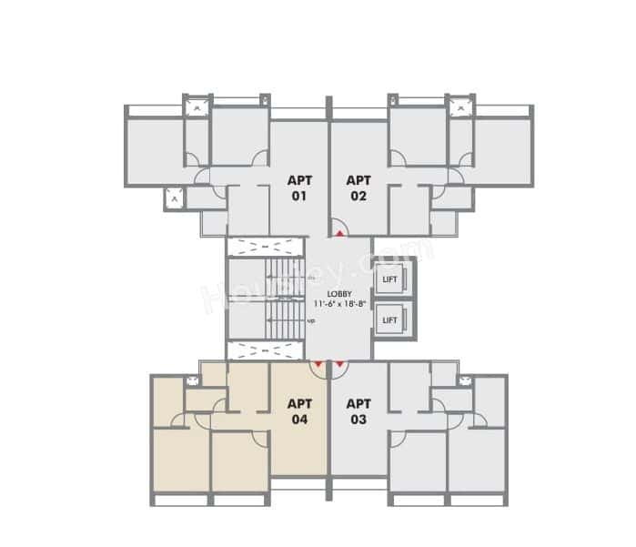 Pacifica North Enclave Floor plan 1