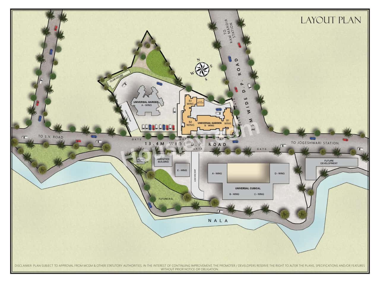 Pagarani Universal Garden Master Plan