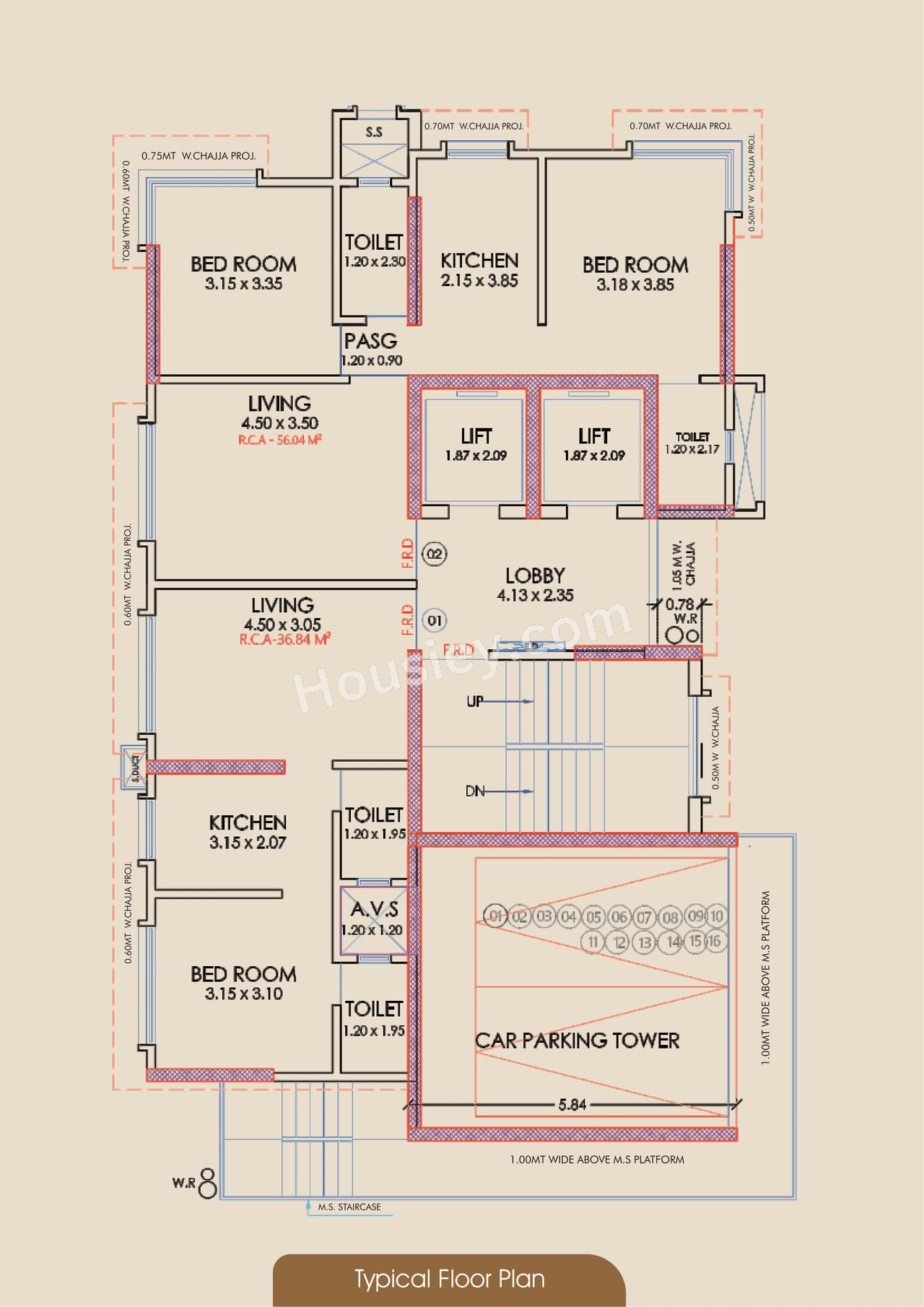 Panchnaad Brahma Ashirwad Floor plan 2